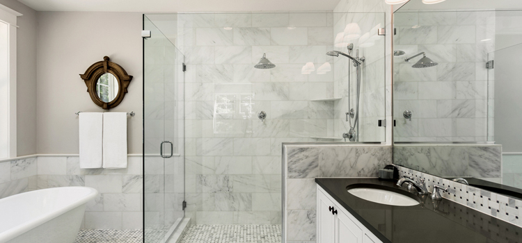 bathroom shower door installation in Redondo Beach